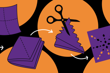 Haz papel picado casero con tus niños Haz papel picado casero con tus niños