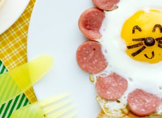 Desayuno divertido para peques 
