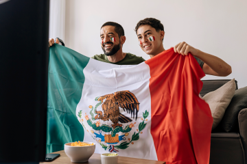 Ideas para vivir la fiesta futbolera en familia